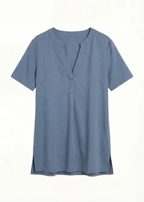 Lang tunika i 100% viskose, bonprix