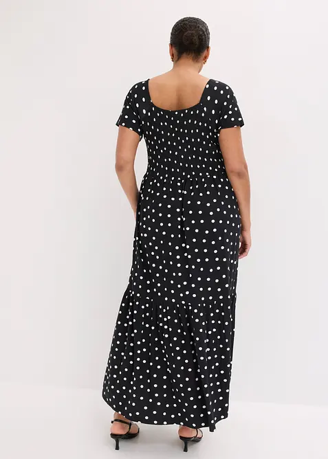 Maxikjole i klimasmart viskose, bonprix