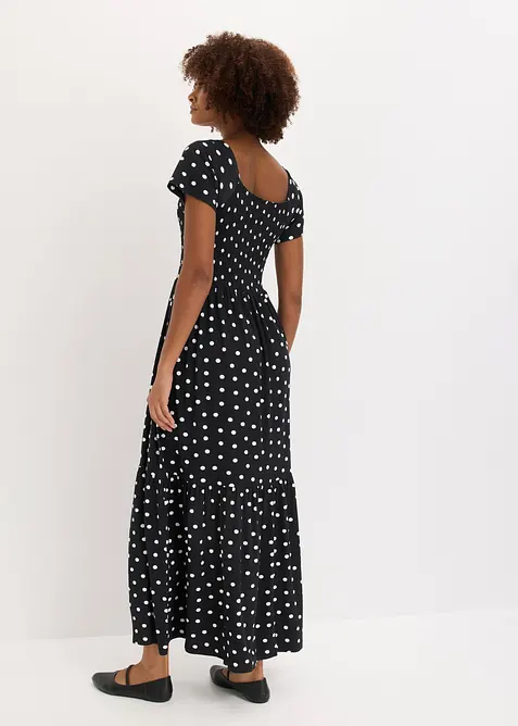 Maxikjole i klimasmart viskose, bonprix