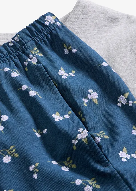 Pyjamas figurn&aelig;r kortermet topp, bonprix