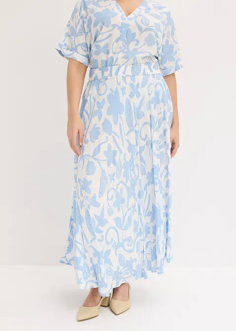 Maxiskj&oslash;rt i lett viskose, bonprix