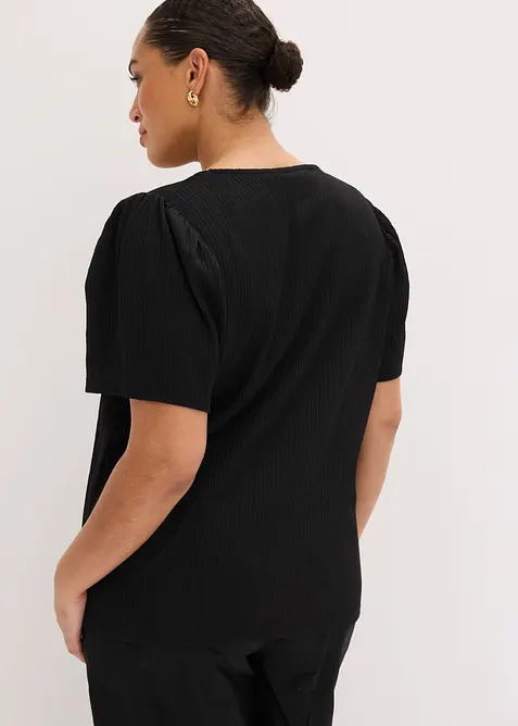 Topp i strukturert krepp, bonprix