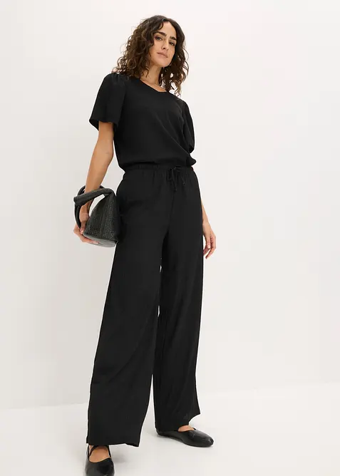 Topp i strukturert krepp, bonprix