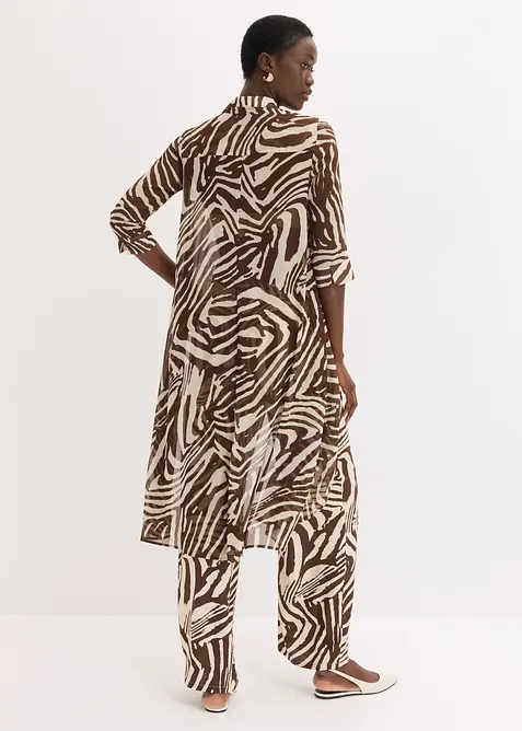 Lang chiffonbluse, bonprix
