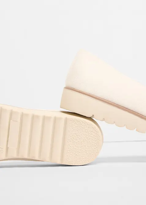 Ballerinasko med polstret inners&aring;le, bonprix