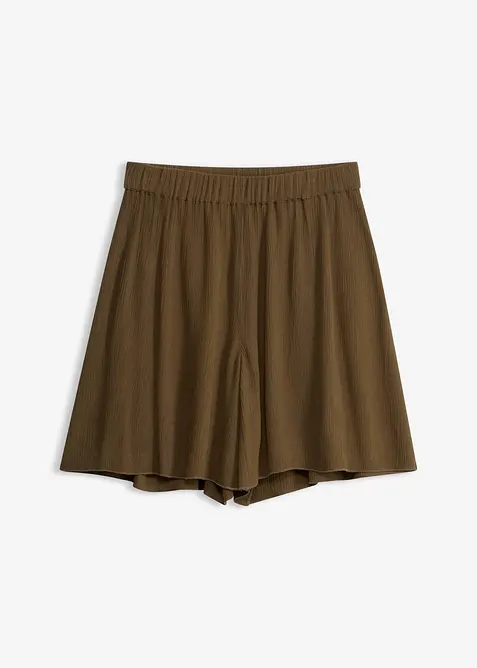 Strandshorts i lett viskose, bonprix