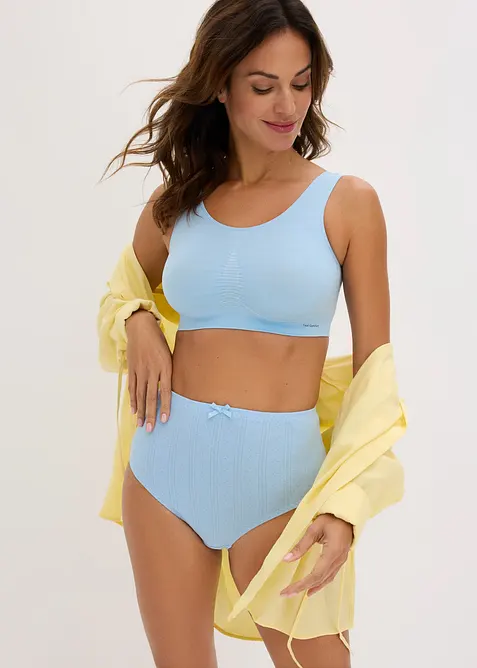 Feel Comfort Seamless-bustier (2-pack), bonprix