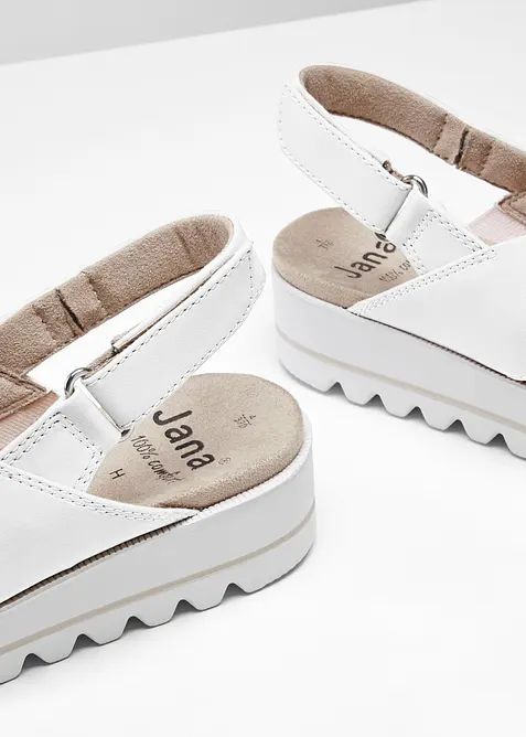 Sandaler i behagelig bredde fra Jana, Jana