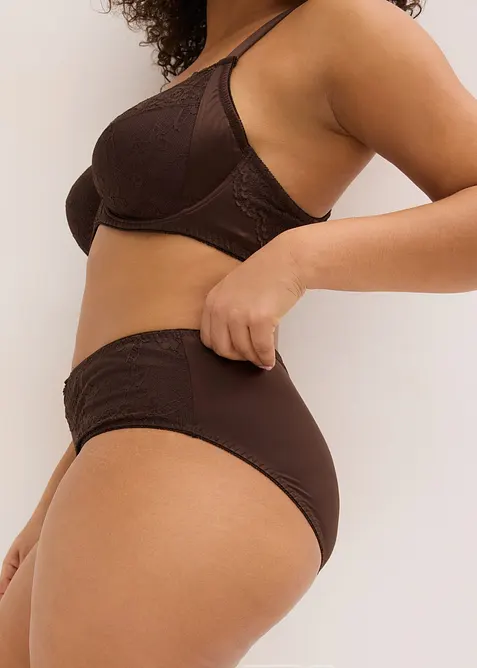 Maxitruse med glanseffekt, bonprix