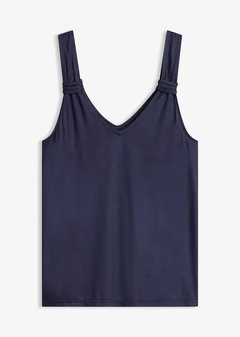 Jerseytopp i 100% viskose, bonprix