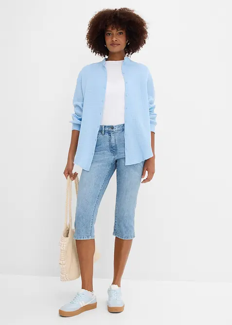 Straight-jeans, Mid Waist, stretch, bonprix