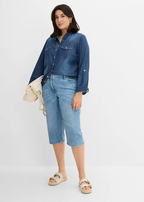 Straight-jeans, Mid Waist, stretch, bonprix