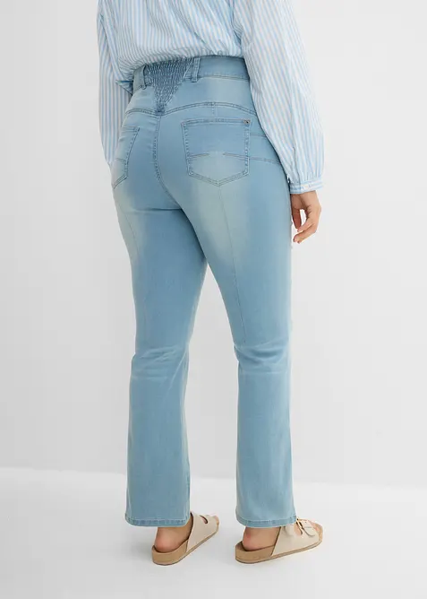 Bootcut-jeans Mid Waist, Shaping, bonprix