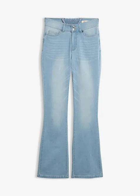 Bootcut-jeans Mid Waist, Shaping, bonprix