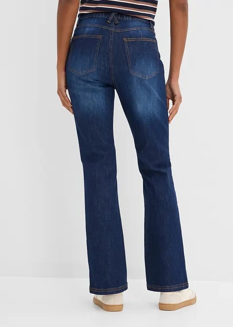 Bootcut-jeans High Waist, komfortlinning, bonprix