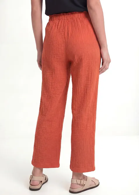 Culottes i bomullsmusselin, bonprix