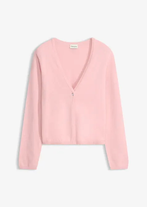 Stilren finstrikket jakke, bonprix