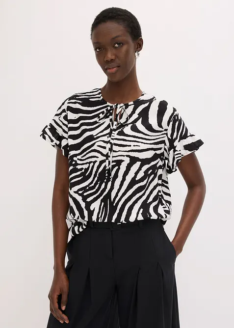 Tunika i viskose og ledig modell, bonprix