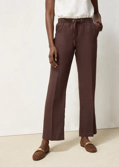 Pull on-linbukse, bonprix