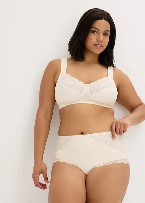 Avlastnings-BH uten spiler med vatterte skulderb&aring;nd, bonprix