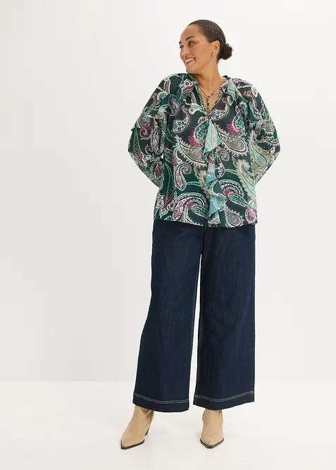 Tunika med volanger, bonprix