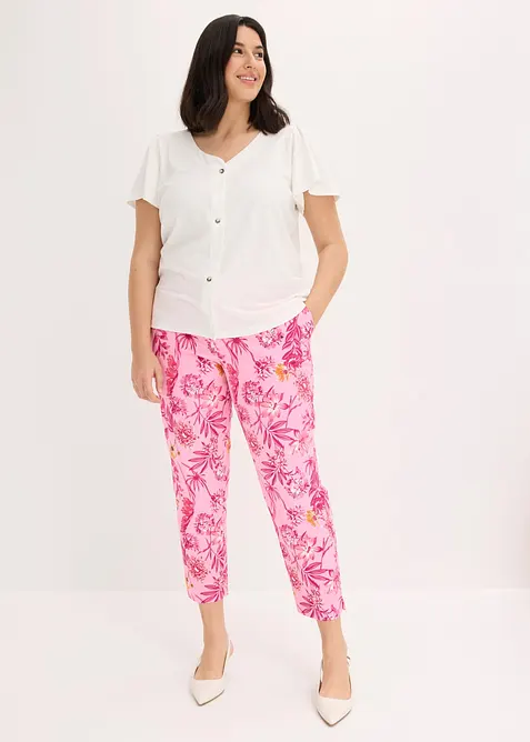 7/8-bukse i materiale med stretch, bonprix