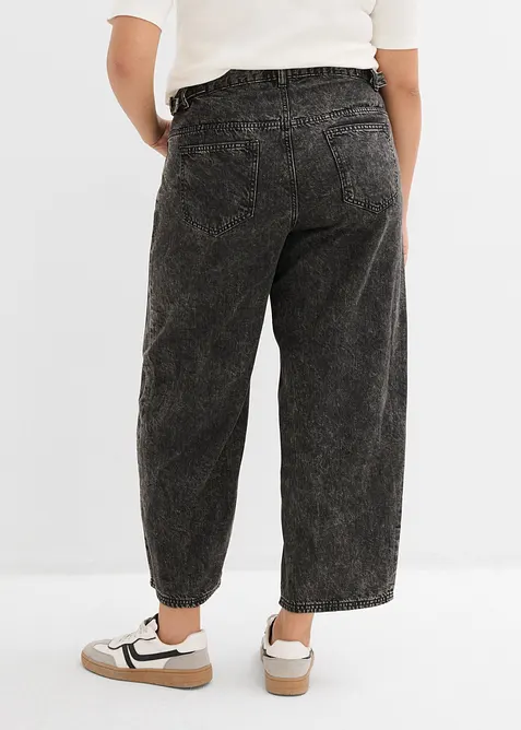 Barrel jeans, Mid Waist, bonprix