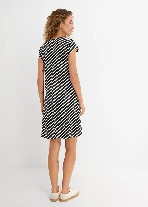 Jerseykjole i innsvingt modell, bonprix