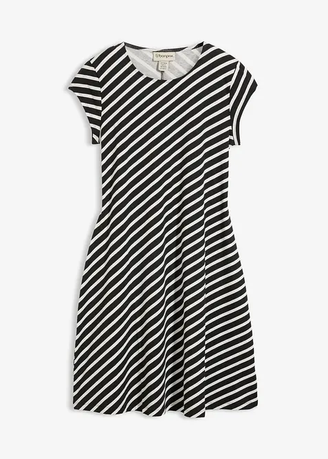 Jerseykjole i innsvingt modell, bonprix