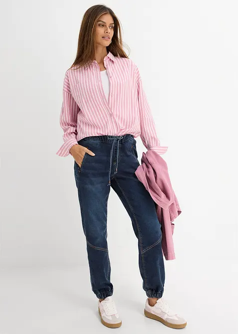 Joggejeans Mid Waist, stretch, bonprix