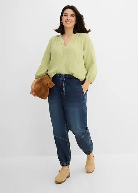 Joggejeans Mid Waist, stretch, bonprix