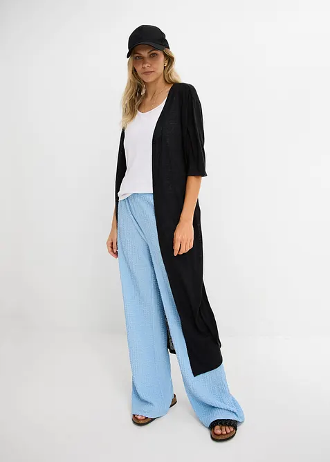 Coatigan i linstil, bonprix