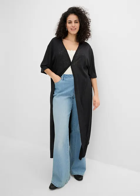 Coatigan i linstil, bonprix