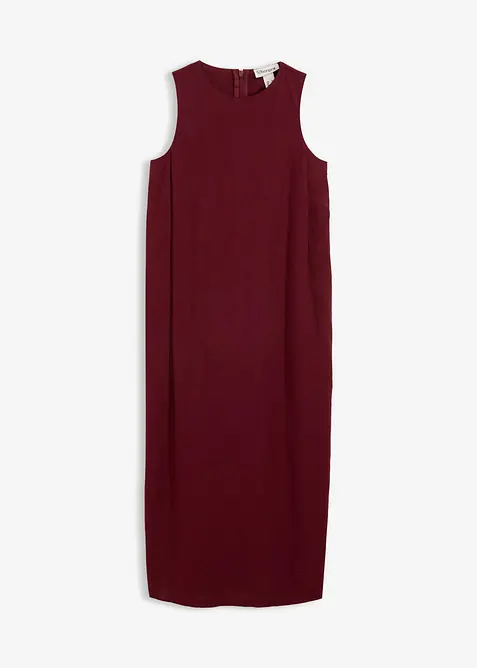 Midikjole i viskoseblanding med stikklommer, bonprix