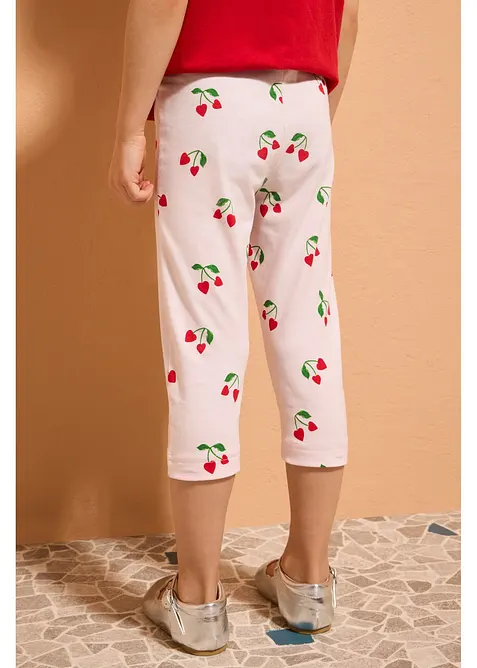 Caprileggings i &oslash;kologisk bomull med elastan (3-pack), bonprix