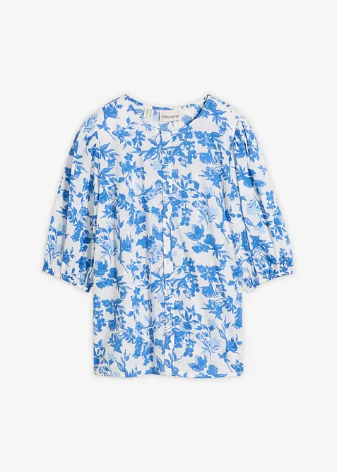 Bluse i 100% bomull, bonprix