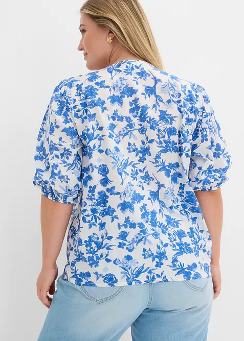 Bluse i 100% bomull, bonprix