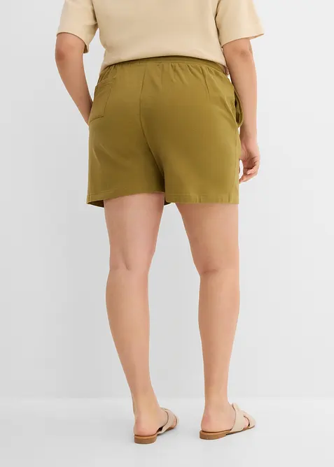 Sweatshorts med &oslash;kologisk bomull, bonprix