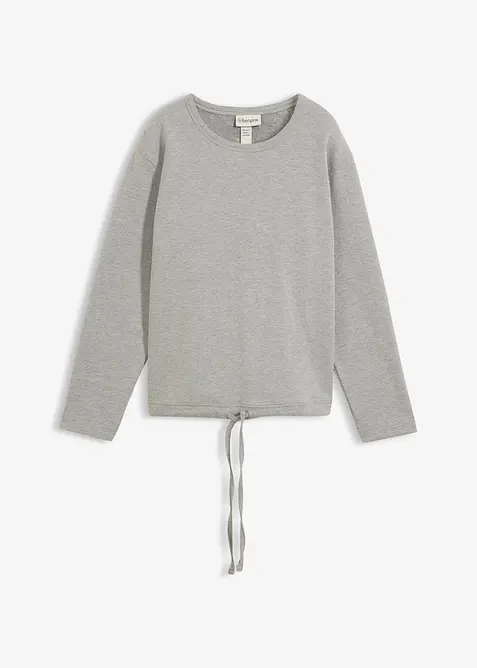Sweatshirt med &oslash;kologisk bomull, bonprix