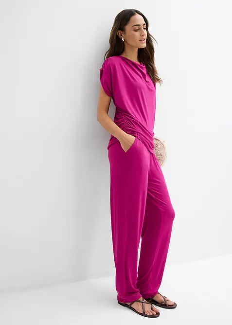 Topp og bukse i viskosemiks (2-delt sett), bonprix