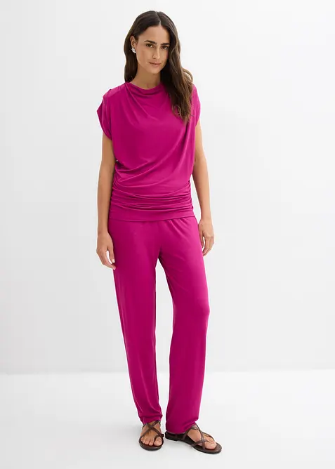 Topp og bukse i viskosemiks (2-delt sett), bonprix