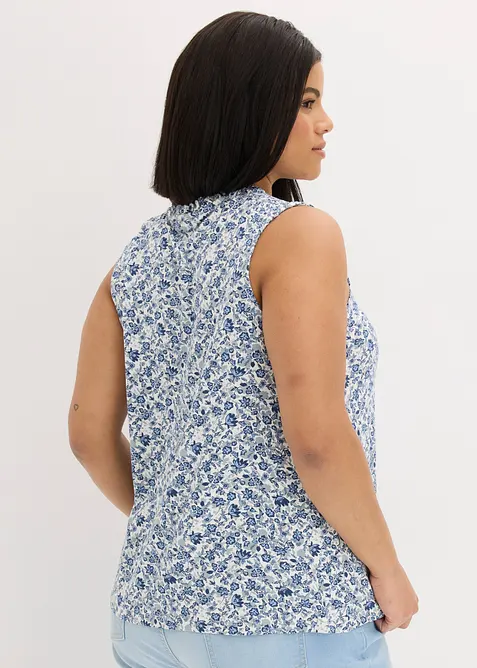 Jerseytopp i viskosemiks, bonprix