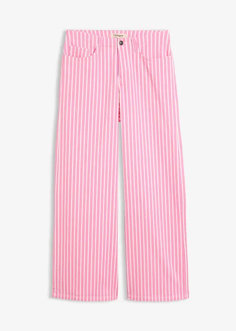 Twillbukse i elastisk bomullsmiks, bonprix