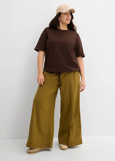 T-skjorte i 100% &oslash;kologisk bomull, bonprix