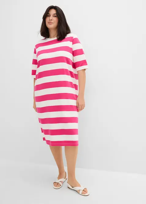 Trikotkjole i formstabilt interlock-materiale, bonprix