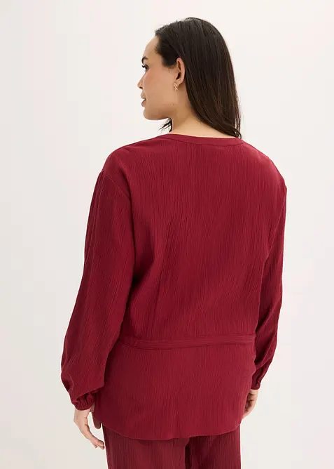 Crinkle bluse, bonprix