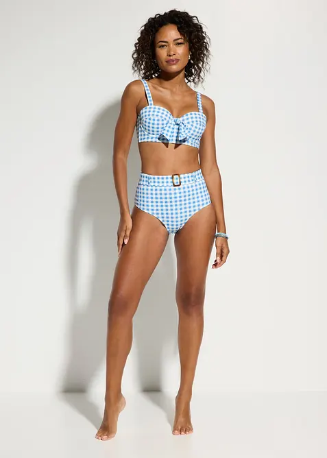 Spilebikini med High Waist-truse, bonprix