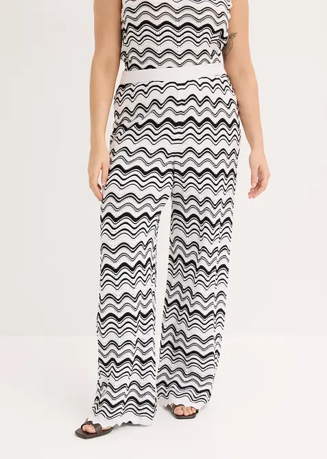 Strikket bukse, bonprix