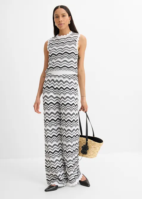 Strikket bukse, bonprix