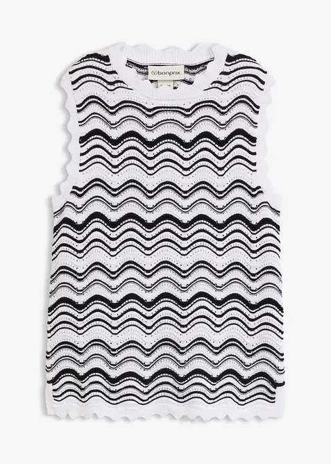 Strikket topp, bonprix